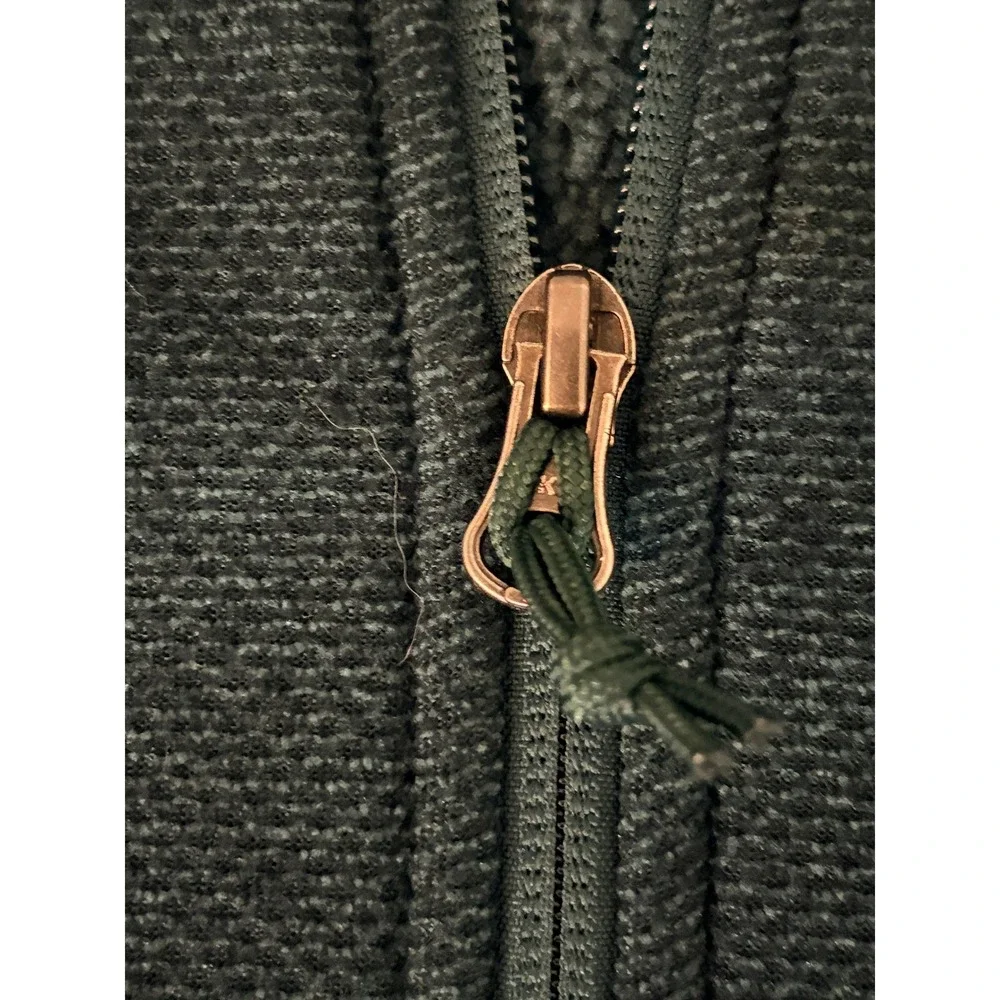 The North Face Quarter Zip Fleece Large Dark Green Gorpcore Fall Winter Outdoors